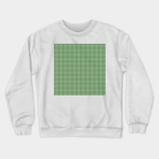 Green Tartan Christmas Pattern Crewneck Sweatshirt